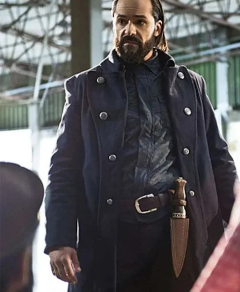 DCs Legends of Tomorrow Vandal Savage Trench Coat front.webp