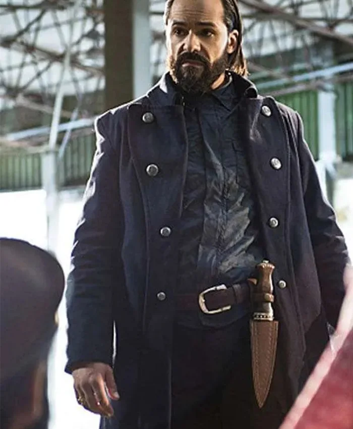 DCs Legends of Tomorrow Vandal Savage Trench Coat front.webp
