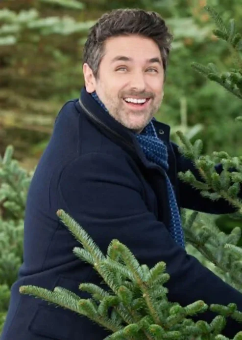 Daniel A Dance in the Snow Blue Coat For Men.webp