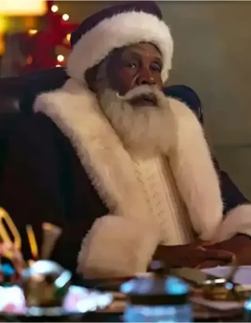 Danny Glover The Naughty Nine 2023 Santa Coat.webp