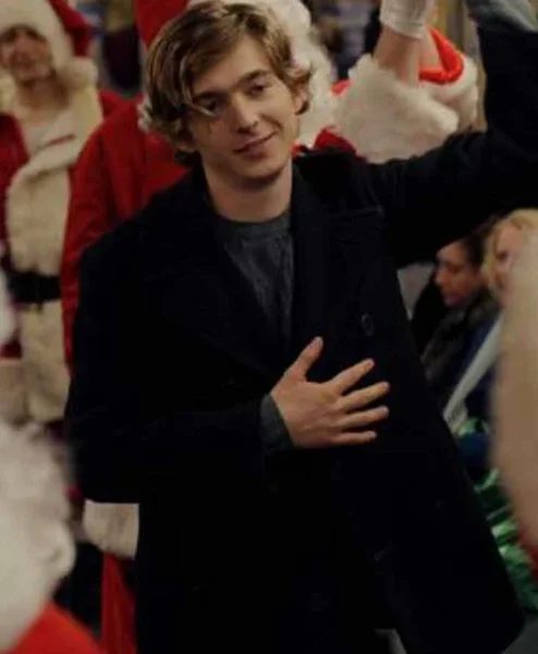 Dash and Lily Austin Abrams Black Coat frontt.webp