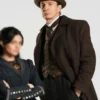 David Thewlis Sherlock Daughter Brown Coat.webp
