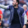 Davide Ancelott Navy Beige Viet Track Jacket