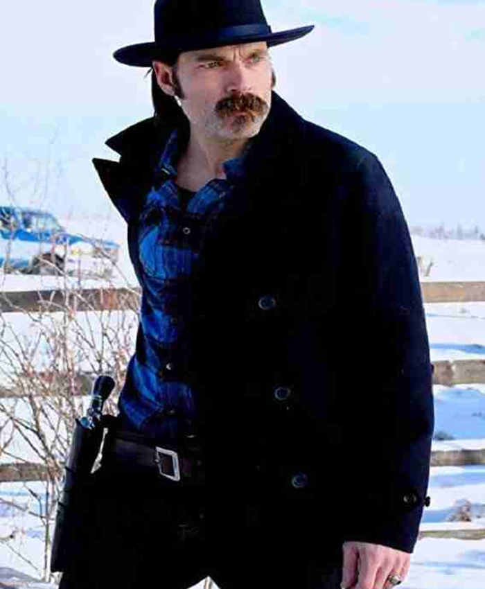 Doc Holliday Wynonna Earp Black Pea Coat left.webp