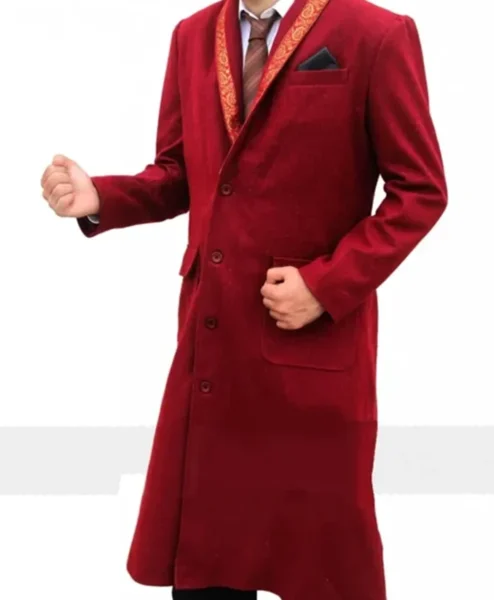 Doctor Strange Benedict Cumberbatch Long Red Coat left.webp