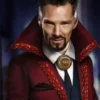 Doctor Strange Benedict Cumberbatch Long Red Coat right.webp