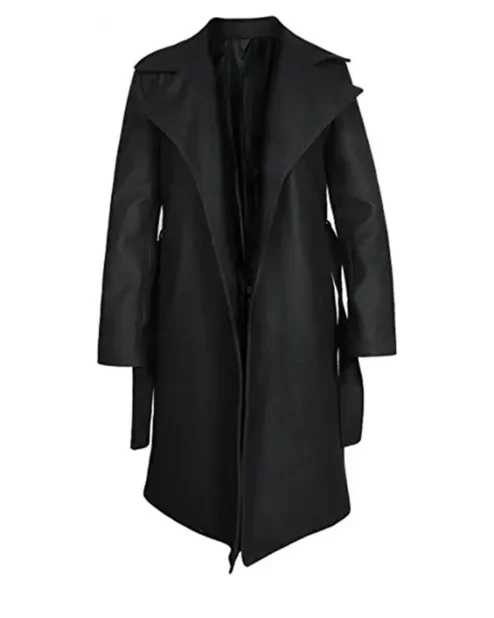 Dune Paul Atreides Long Trench Coat Front look.webp