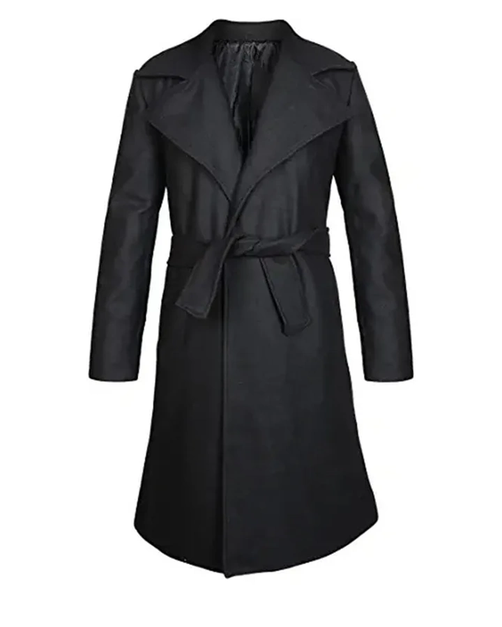 Dune Paul Atreides Long Trench Coat Side look.webp