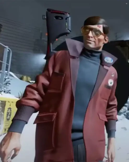 Egor Serling Deathloop Game Red Trench Coat.webp