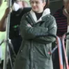 Eve Hewson Flora And Son 2023 Green Cotton Coat front.webp