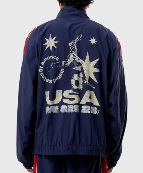 FIFA World Cup Team USA Navy Track Jacket For Sale