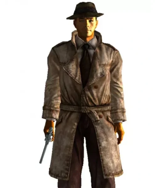 Fallout 4 Mysterious Stranger Trench Coat front.webp
