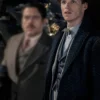 Fantastic Beasts Eddie Redmayne Long Black Wool Coat.webp