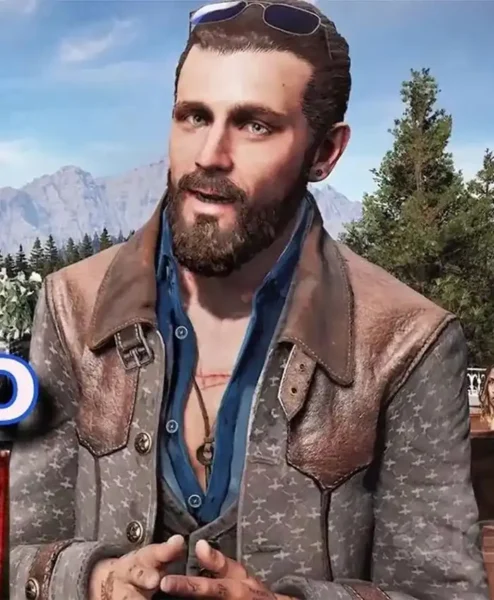 Far Cry 5 John Seed Long Leather Coat left.webp