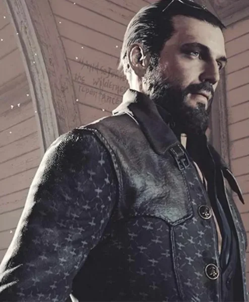 Far Cry 5 John Seed Long Leather Coat right.webp