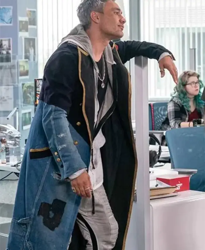 Free Guy Taika Waititi Long Trench Coat right.webp
