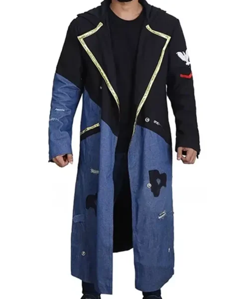 Free Guy Taika Waititi Long Trench Coat shoot front.webp