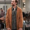 George Basil Night Court S03 Suede Leather Coat.webp