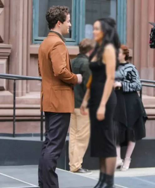 Gossip Girl Eli Brown Blazer back.webp