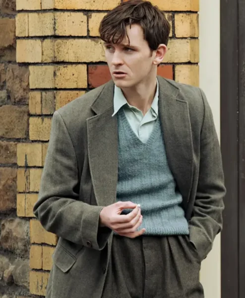 Harry Lawtey Mr. Burton Grey Coat.webp