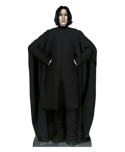 Harry Potter Prof Severus Snape Long Coat front.webp