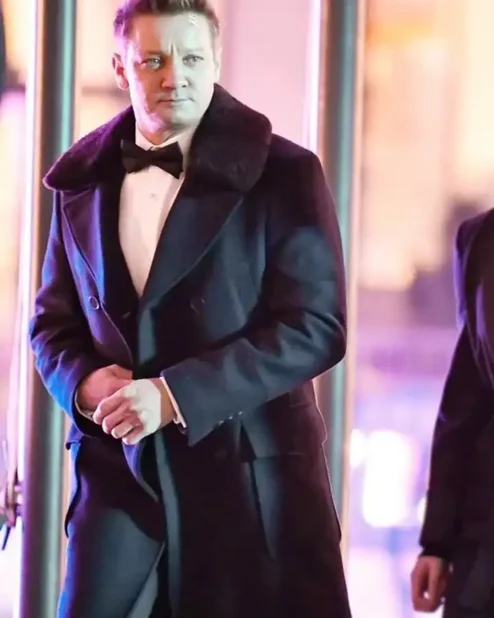 Hawkeye Clint Barton Black Long Trench Coat.webp