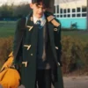 Heartstopper Charlie Spring Green Duffle Coat.webp