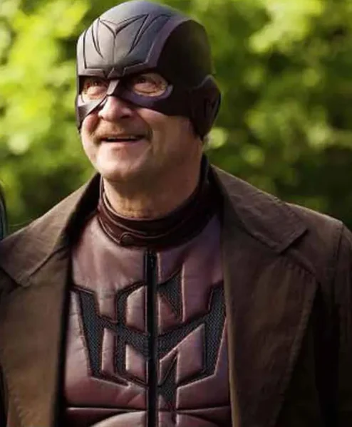 How I Became a Super Hero Monte Carlo Long Trench Coat closeup.webp
