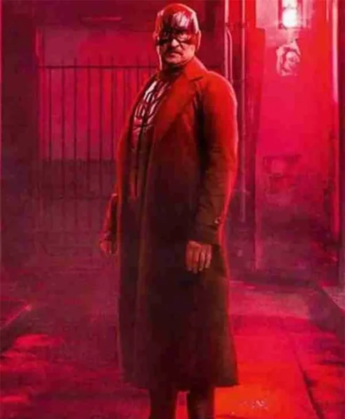 How I Became a Super Hero Monte Carlo Long Trench Coat left.webp
