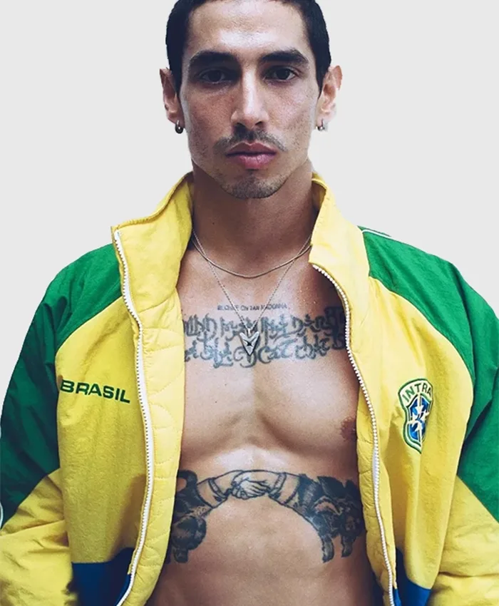 Intra Brazil Nations Multicolor Jacket For Sale