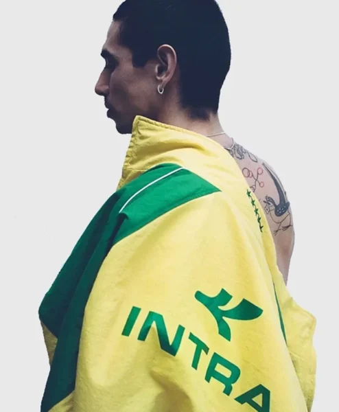Intra Brazil Nations Multicolor Jacket Side