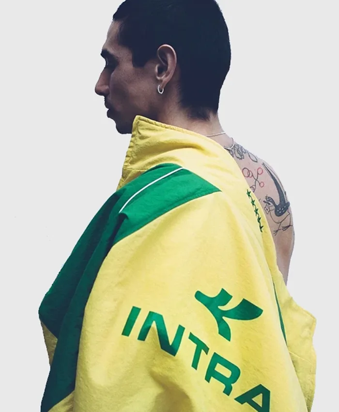 Intra Brazil Nations Multicolor Jacket Side
