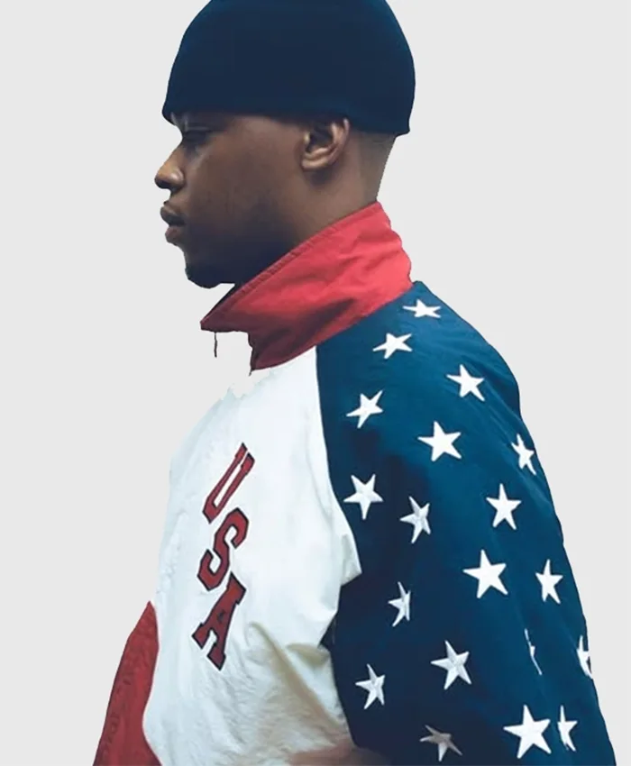 Intra x USA Nations Jacket Side