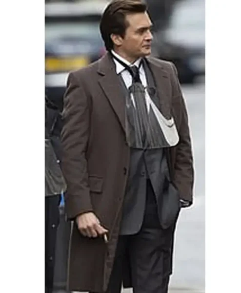 James Whitehouse Anatomy of a Scandal Brown Long Coat right.webp