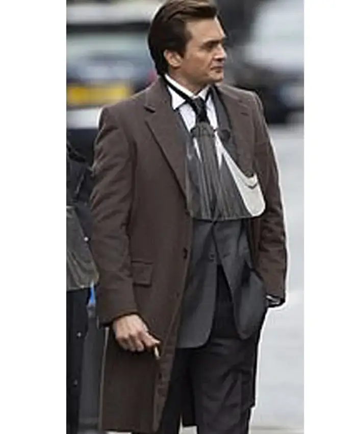 James Whitehouse Anatomy of a Scandal Brown Long Coat right.webp