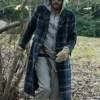 Jeffrey Dean Morgan The Walking Dead S10 Plaid Coat front.webp