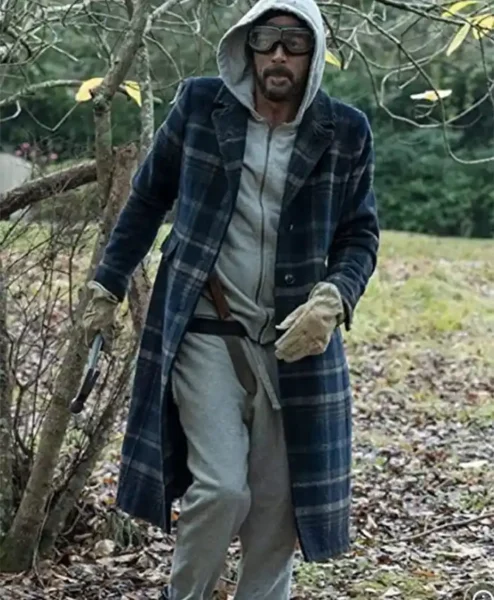 Jeffrey Dean Morgan The Walking Dead S10 Plaid Coat front.webp