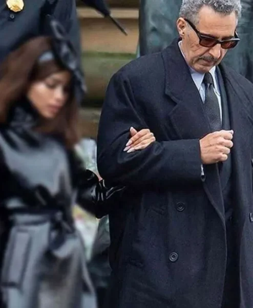 John Turturro Movie The Batman 2022 Carmine Falcone Long Trench Coat.webp