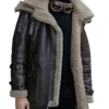 Jordan Double Collar Heavy Weight Shearling Coat.webp
