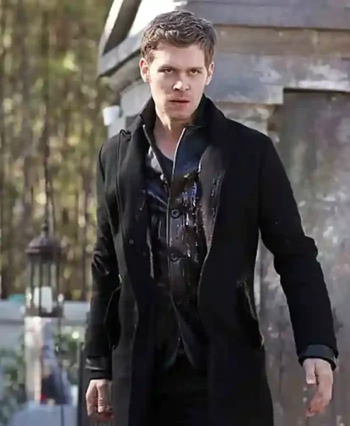 Joseph Morgan The Originals Trench Coat front 1.webp