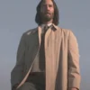 Keanu Reeves Good Fortune Beige Coat.webp