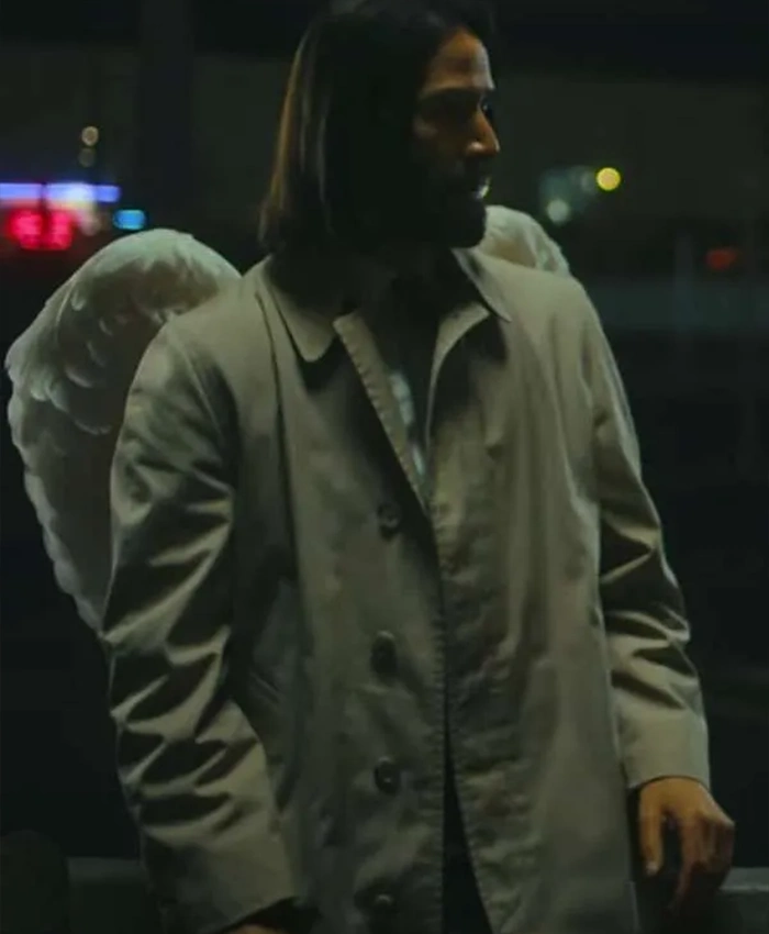 Keanu Reeves Good Fortune Off White Coat right.webp