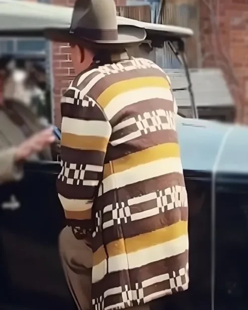 Killers of the Flower Moon 2023 Leonardo DiCaprio Coat Back View.webp