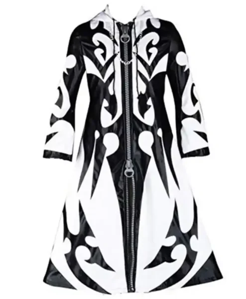 Kingdom Hearts Xemnas Long Leather Coat front.webp