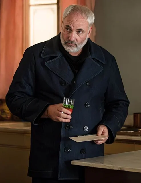 Konstantin Killing Eve Kim Bodnia Blue Denim Coat.webp