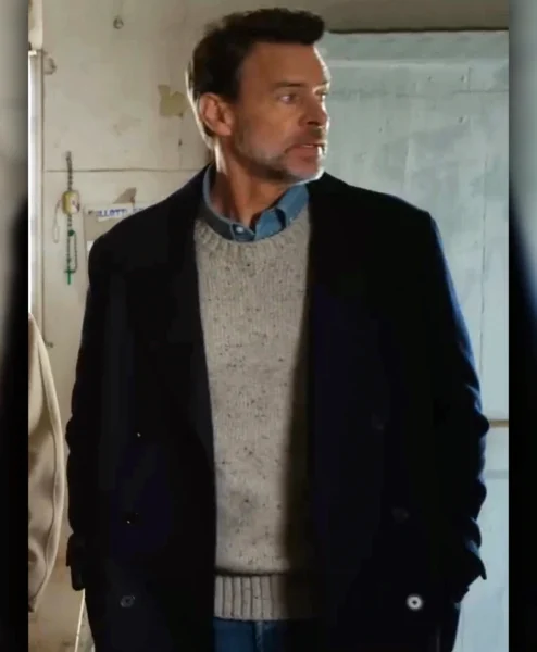 La Dolce Villa 2025 Scott Foley Black Coat Front.webp