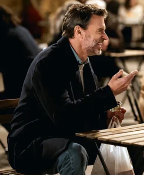 La Dolce Villa 2025 Scott Foley Black Coat sIDE.webp