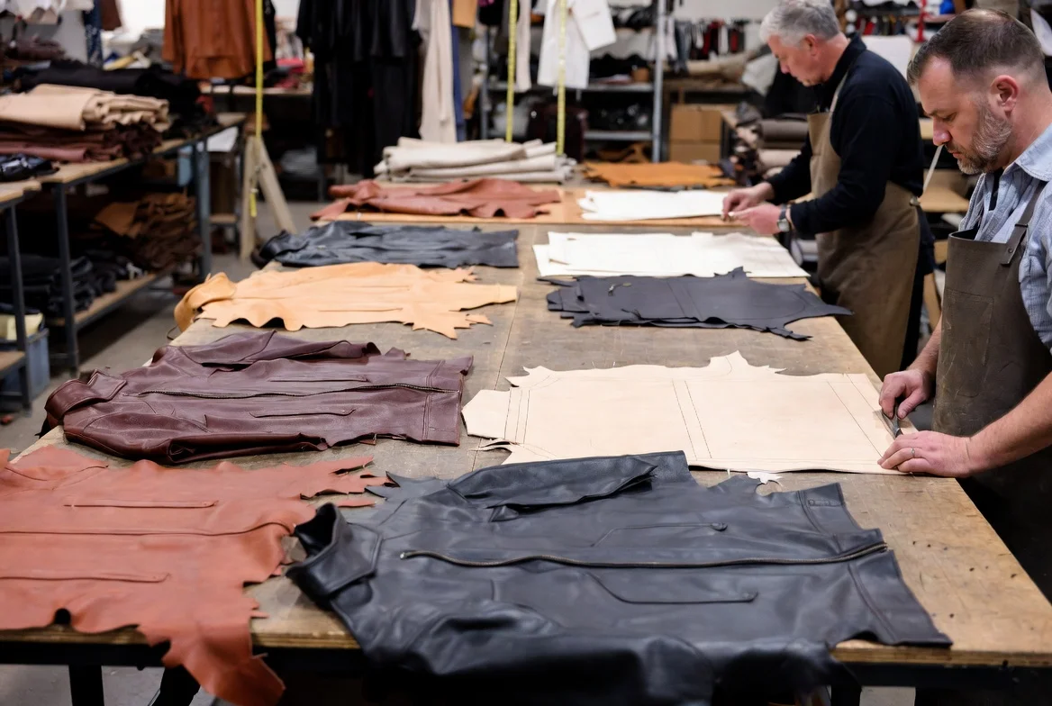 Leather Cutting factory image