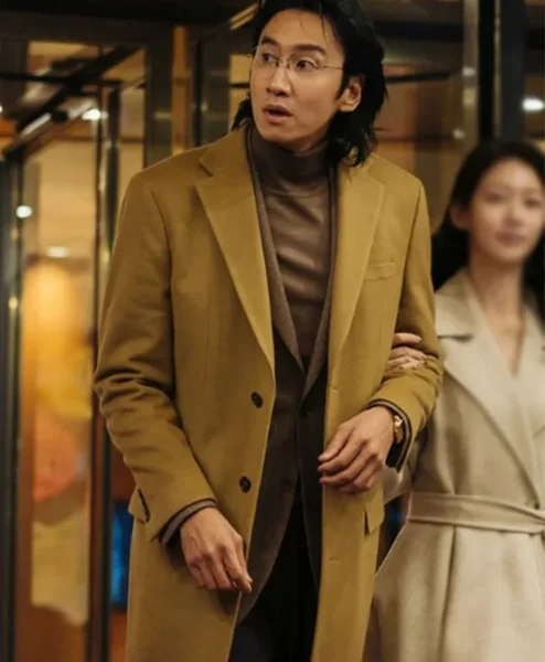 Lee Kwang Soo Karma S01 Brown Coat.webp