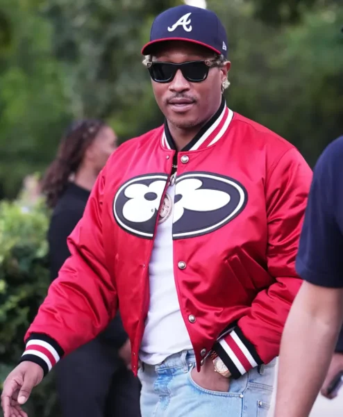 Louis Vuitton SS27 Future Red Varsity Jacket